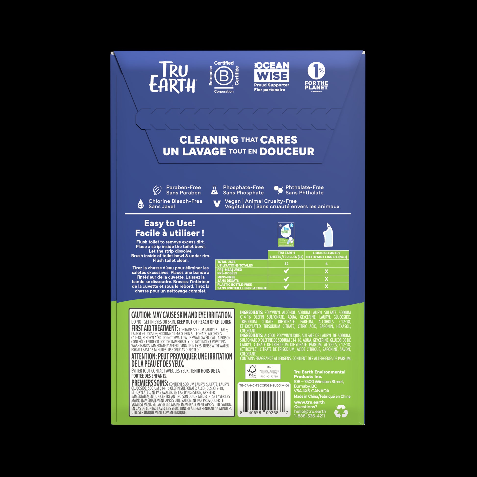Tru Earth Toilet Bowl Cleaner