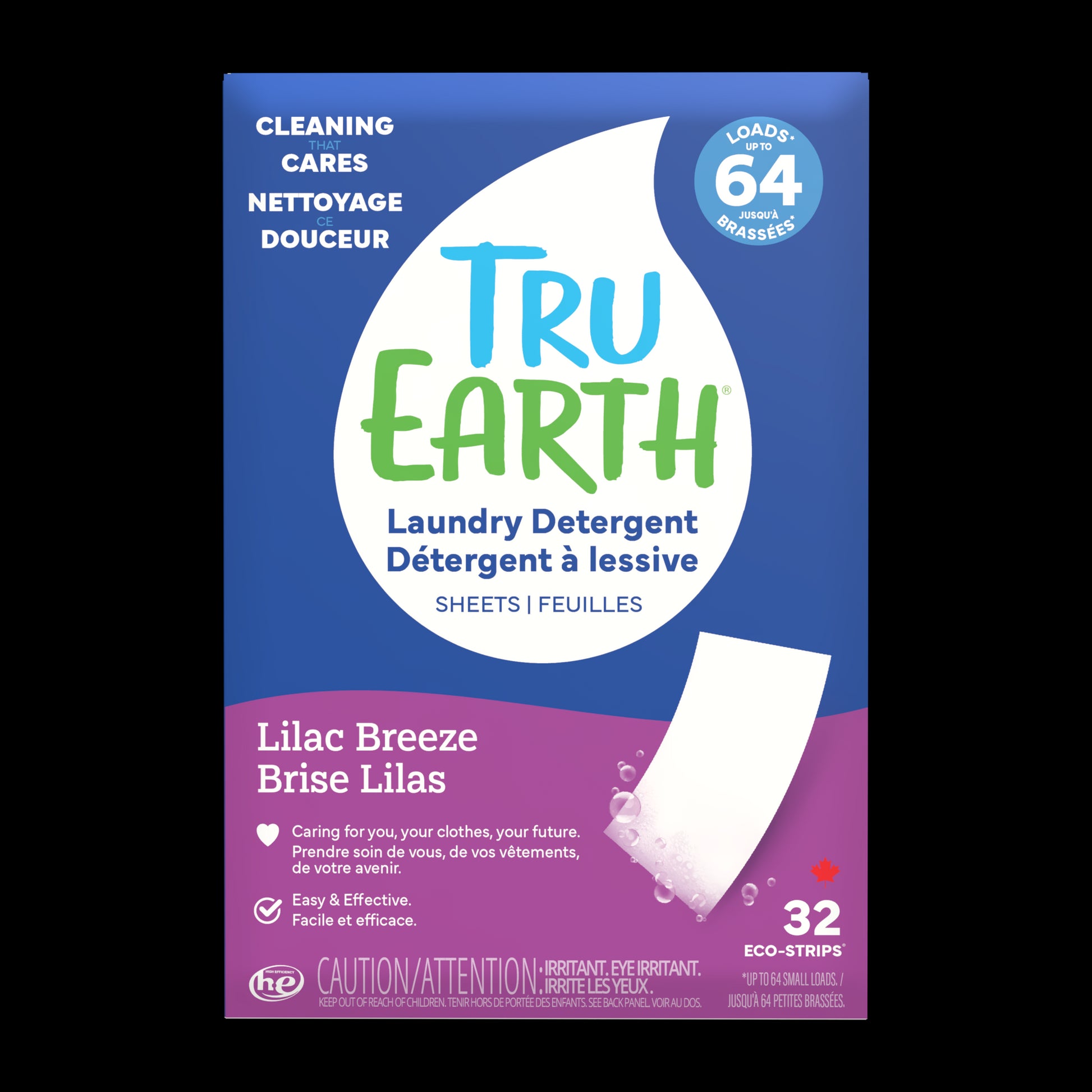 TruEarth Laundry Detergent Lilac Breeze Front of Package