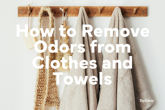 How to Remove Odors from Clothes and Towels
