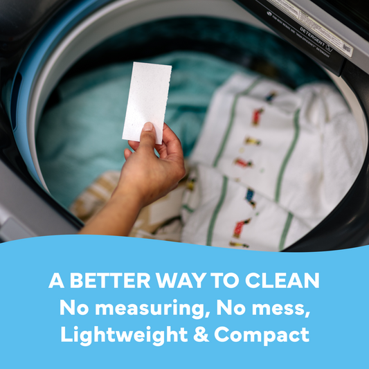 Ditch the Plastic Jug: The Case for Tru Earth Laundry Sheets
