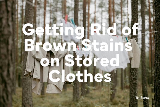 Getting Rid of Brown Stains on Stored Clothes