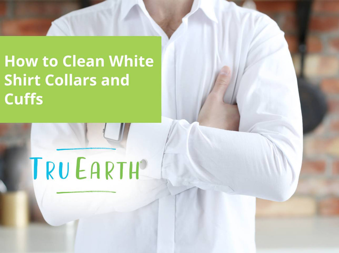 How to Clean White Shirt Collars and Cuffs