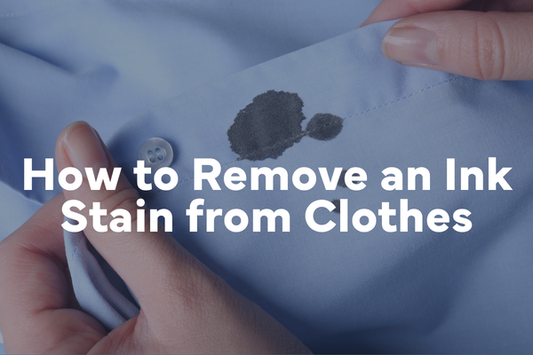 How to Remove an Ink Stain from Clothes