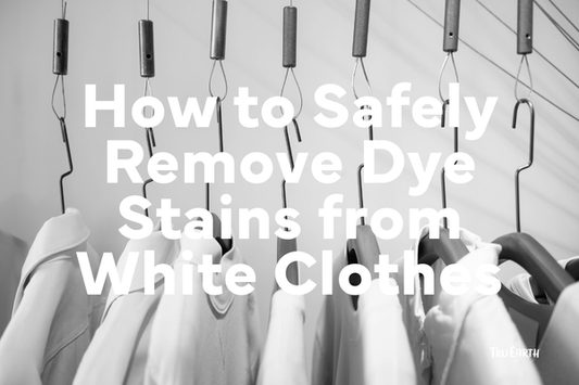 How to Safely Remove Dye Stains from White Clothes