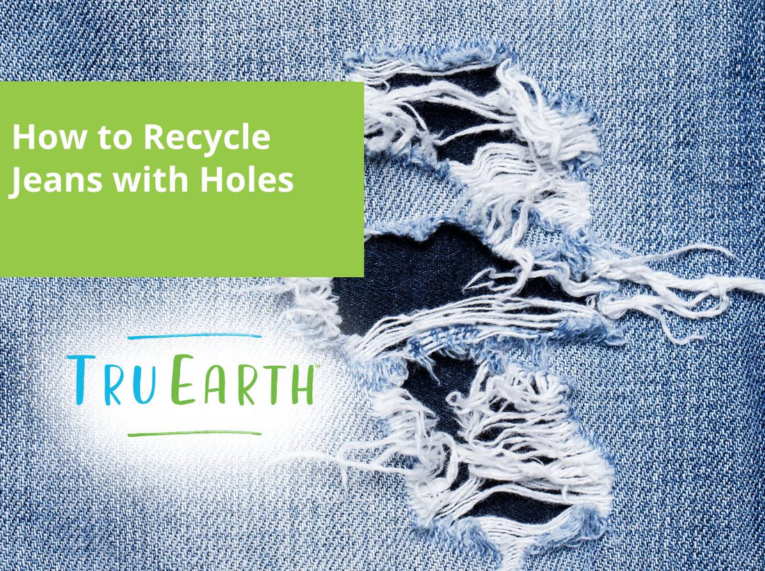 How to Recycle Jeans with Holes