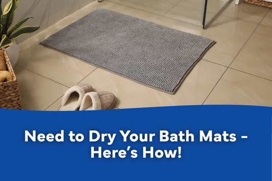 Need to Dry Your Bath Mats - Here’s How!