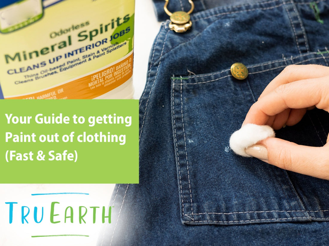 Your Guide to Getting Paint Out of Clothing - Fast and Safe!