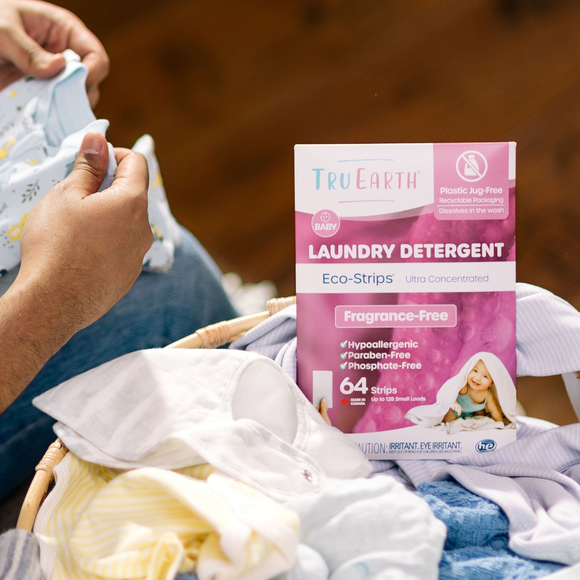 Tru Earth Laundry Detergent - Baby / 32 Strips