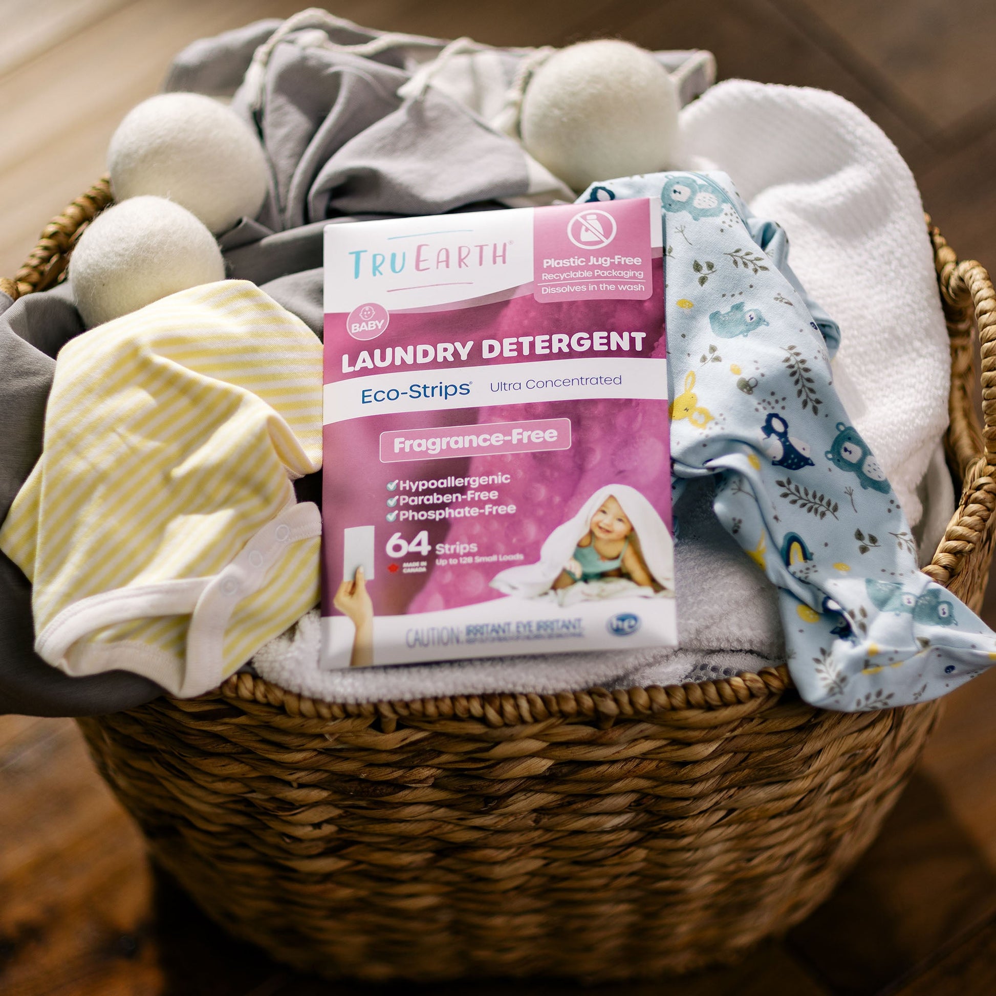 Tru Earth Laundry Detergent - Baby / 32 Strips