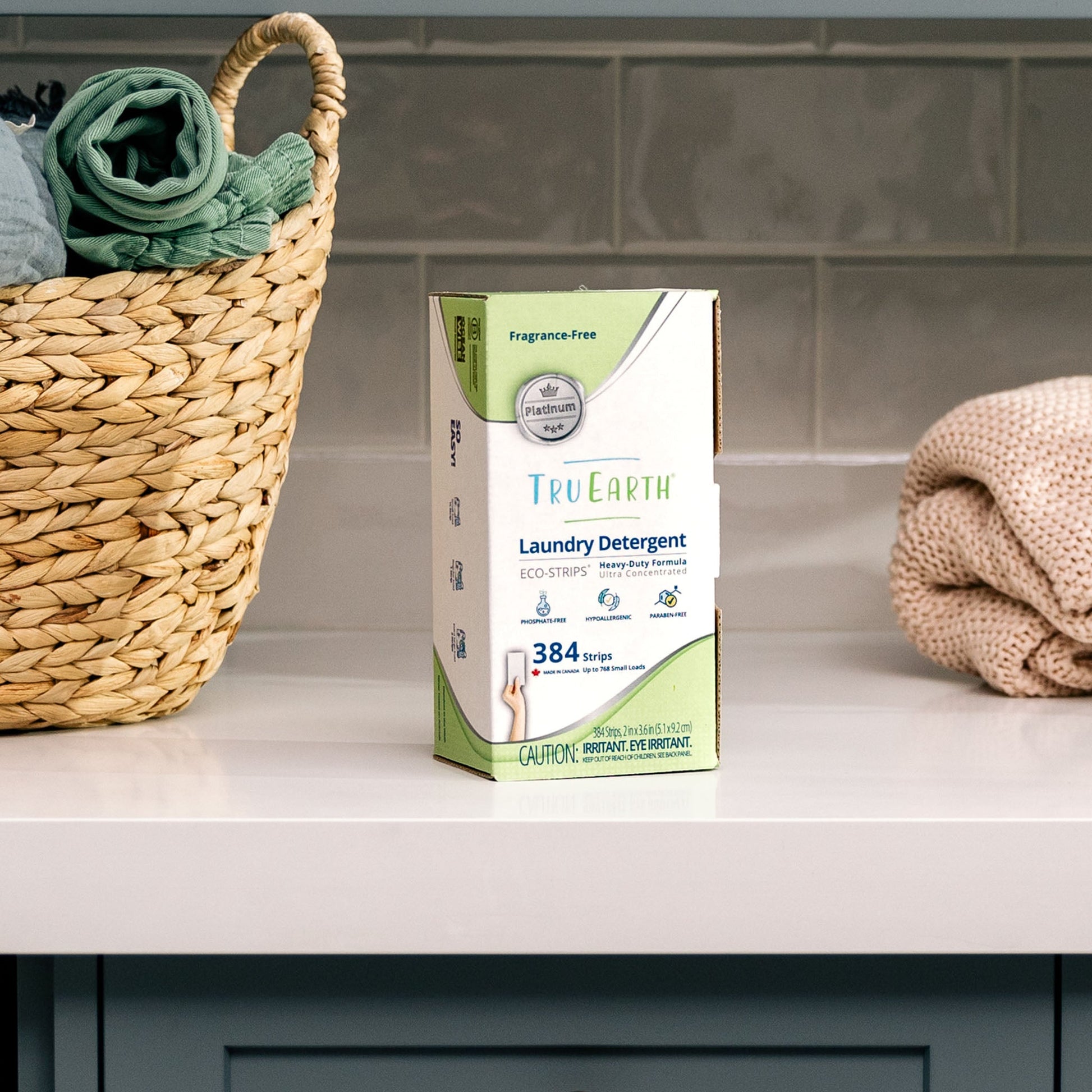TruEarth Platinum Laundry Detergent Fragrance-Free Lifestyle Package