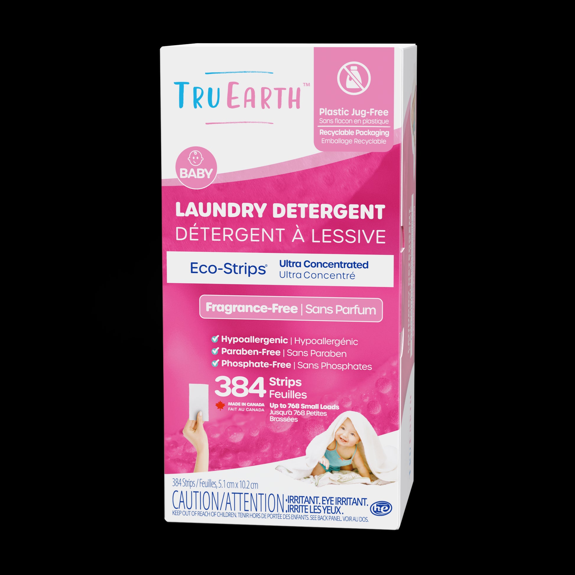 TruEarth Laundry Detergent Baby Fragrance-Free Front of Package