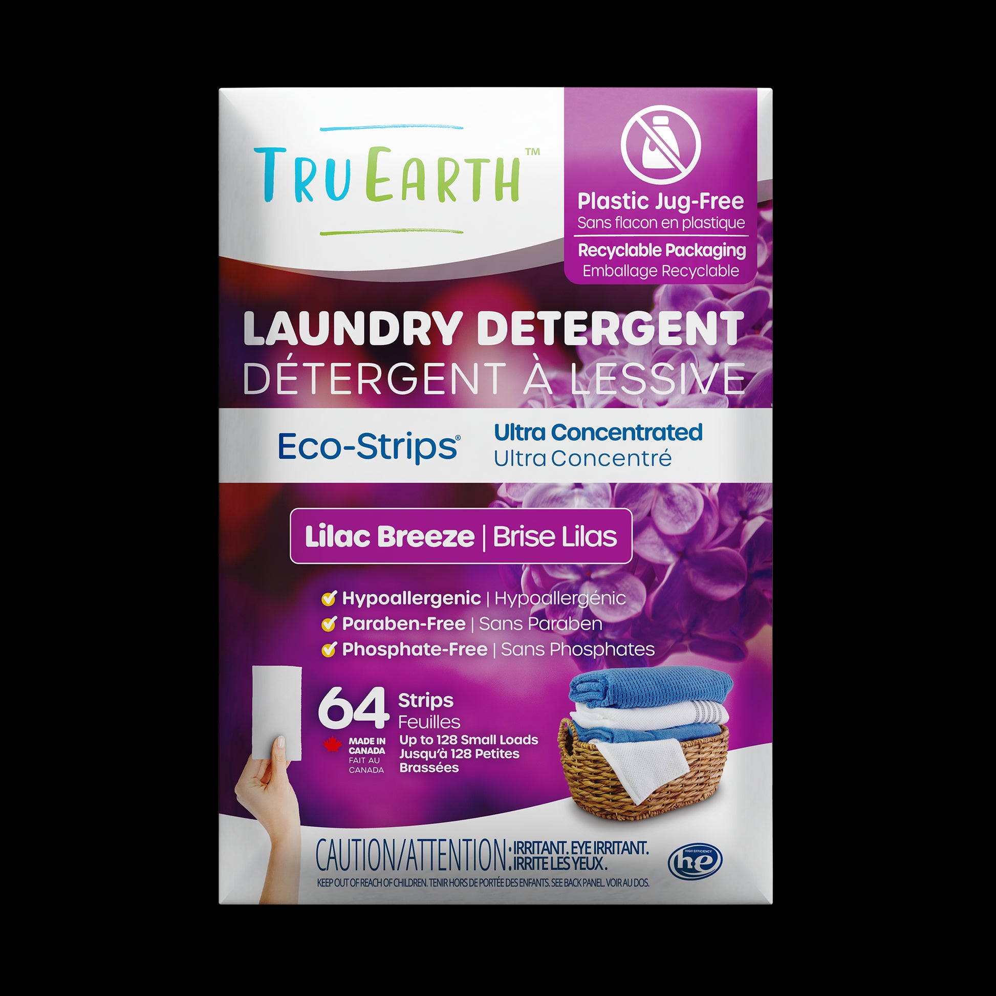 TruEarth Laundry Detergent Lilac Breeze Front of Package