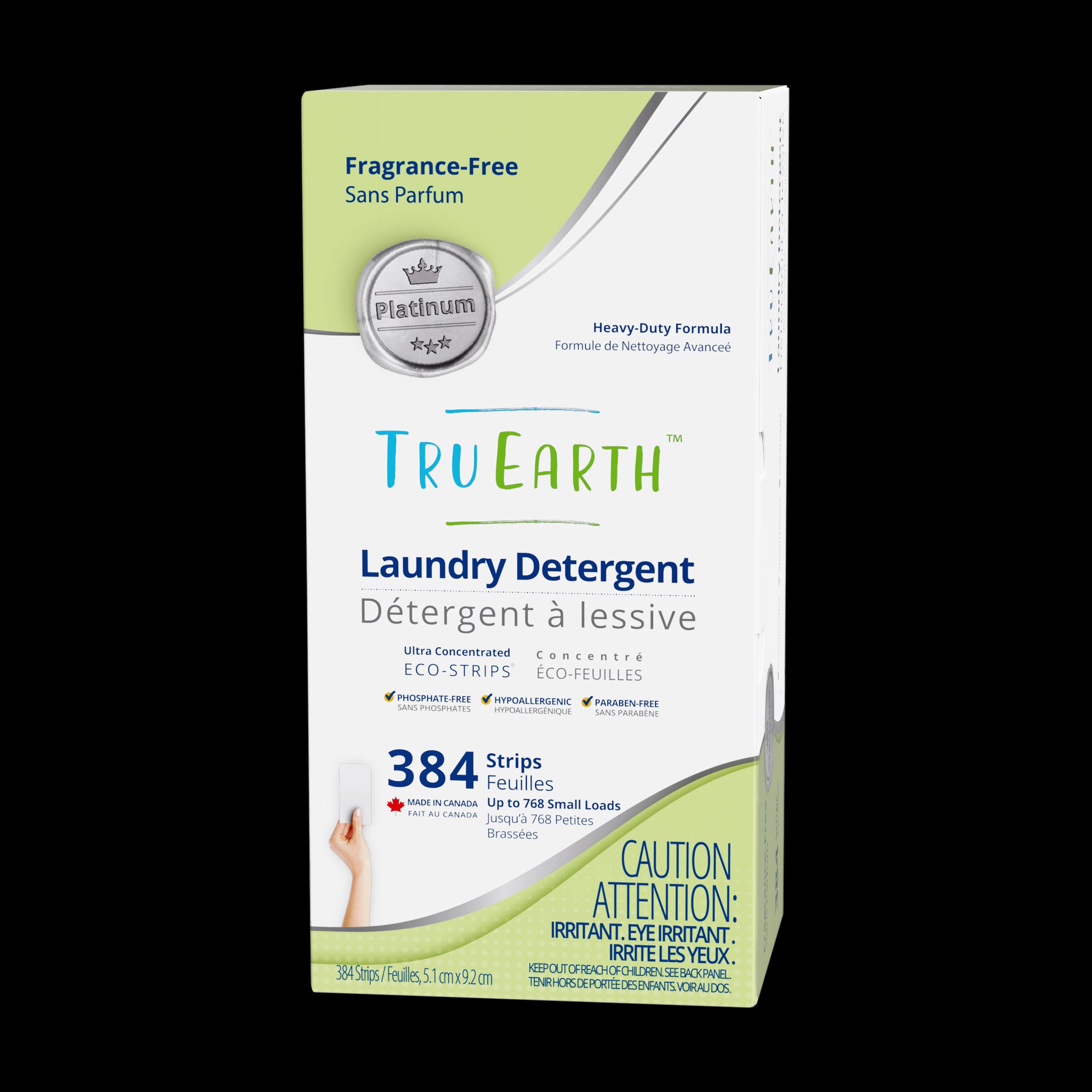 TruEarth Platinum Laundry Detergent Fragrance-Free Front of Package