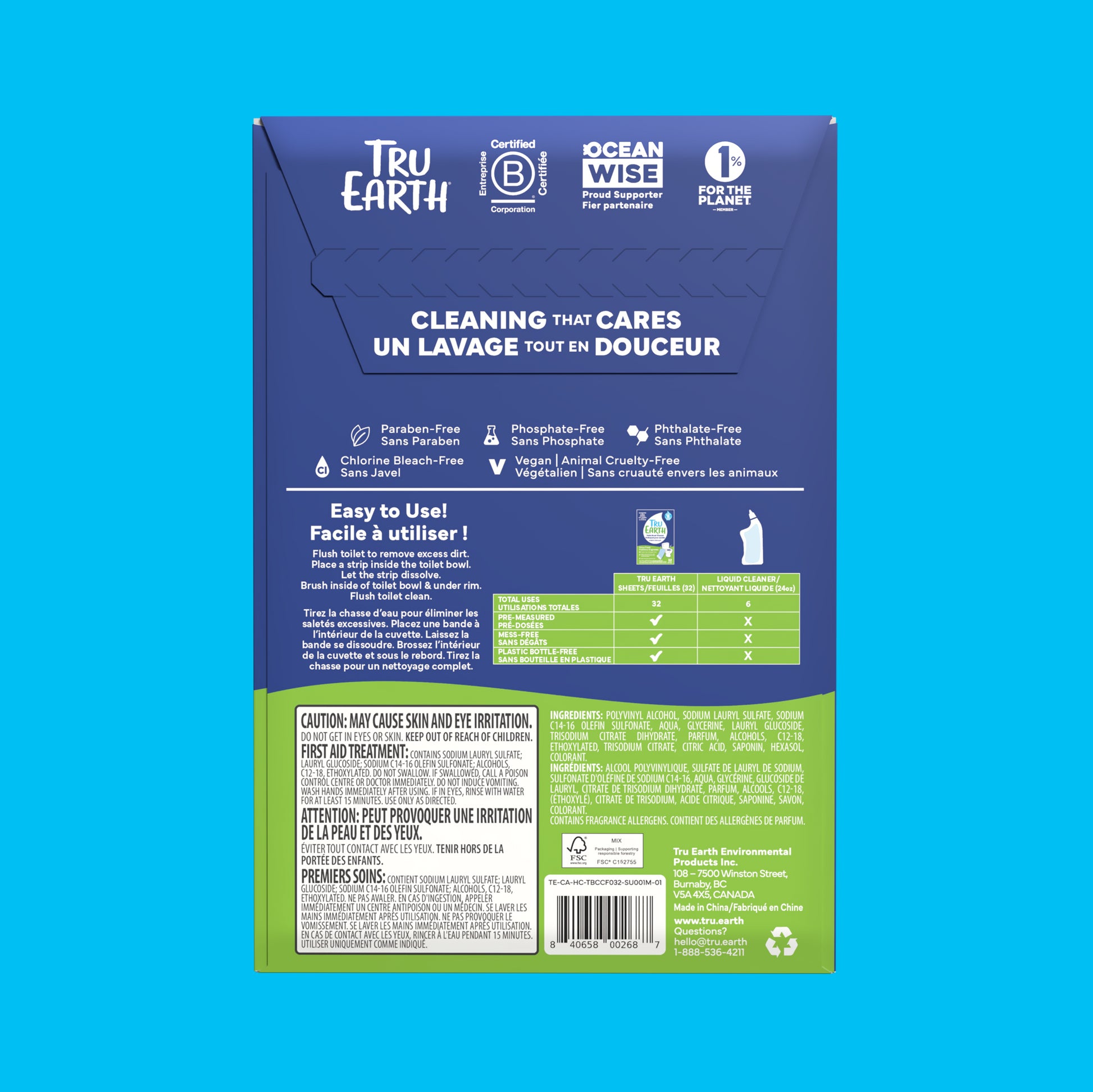 Tru Earth Toilet Bowl Cleaner