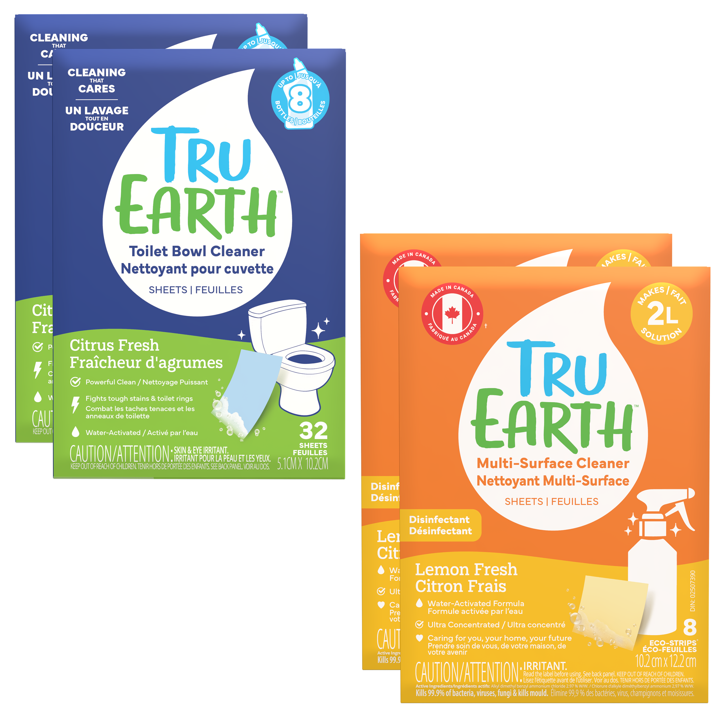 Tru Earth Home Essentials Refill Bundle