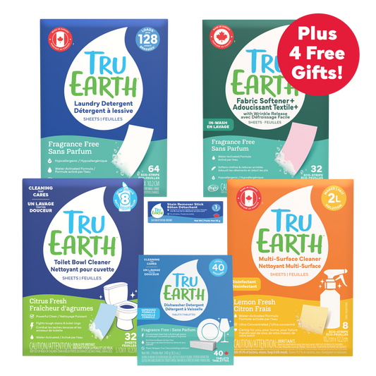 Tru Earth Whole Home Bundle – Fragrance Free