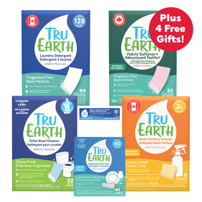 Tru Earth Whole Home Bundle – Fragrance Free