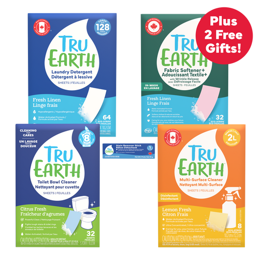 Tru Earth Home Essentials Bundle – Fresh Linen