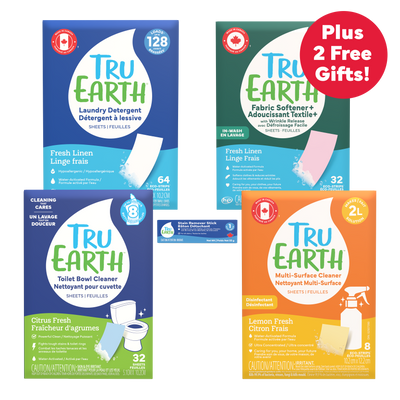 Tru Earth Home Essentials Bundle – Fresh Linen