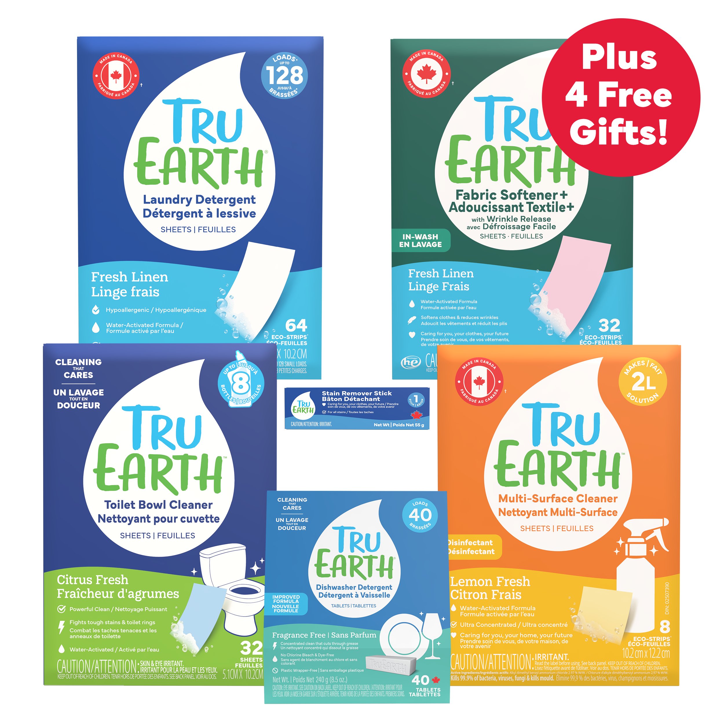 Tru Earth Whole Home Bundle – Fresh Linen