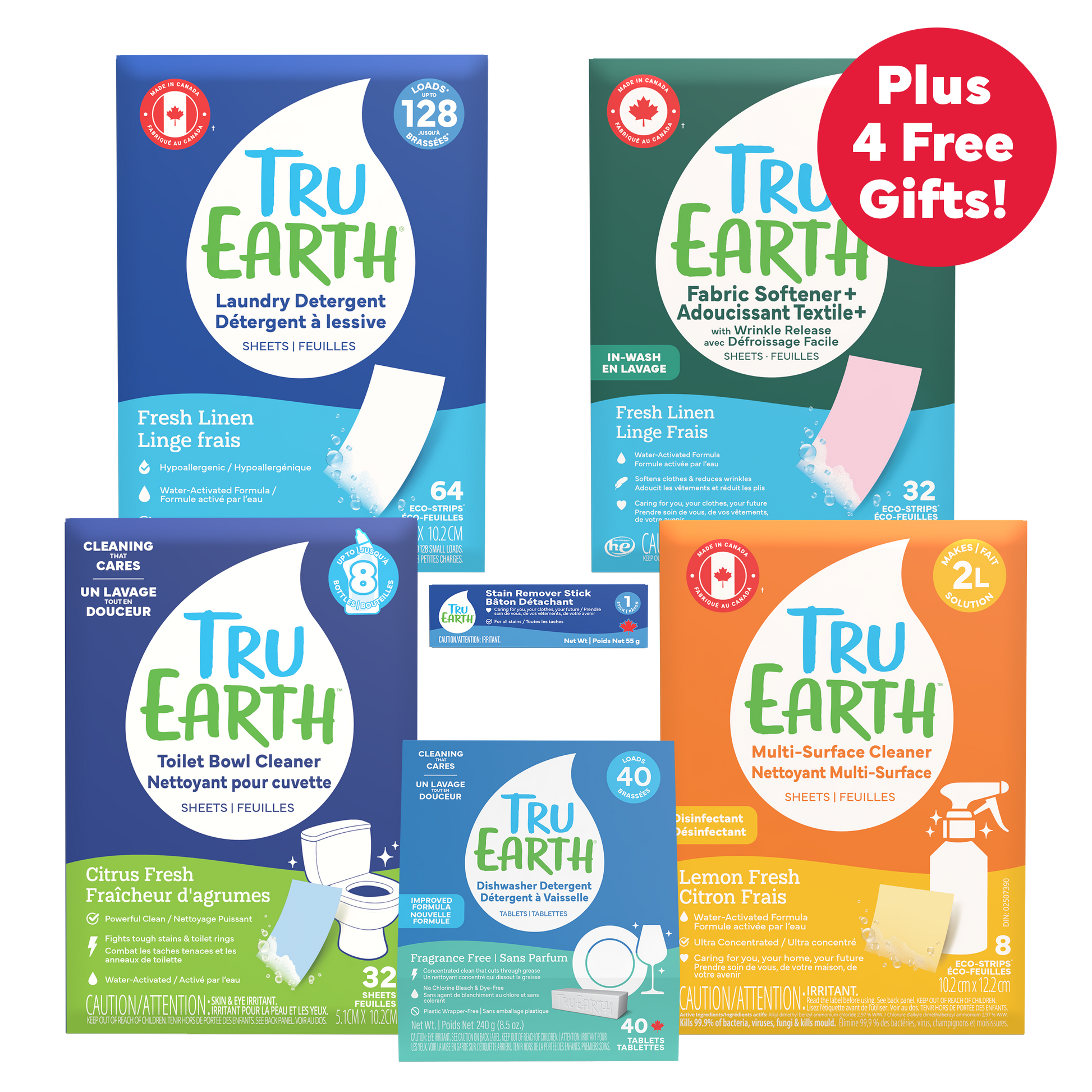 Tru Earth Whole Home Bundle – Fresh Linen