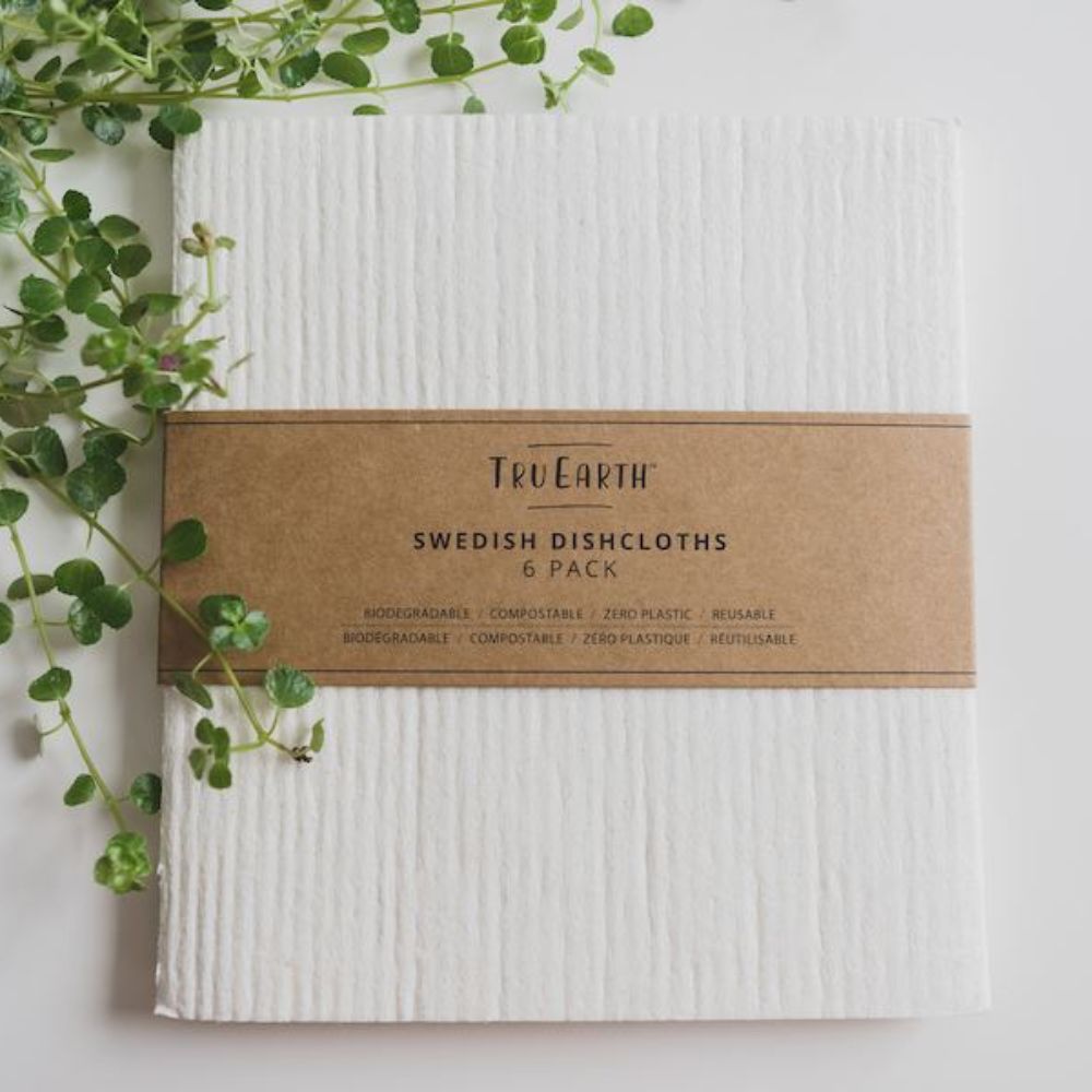 Tru Earth Swedish Cloths 6-pack (White)