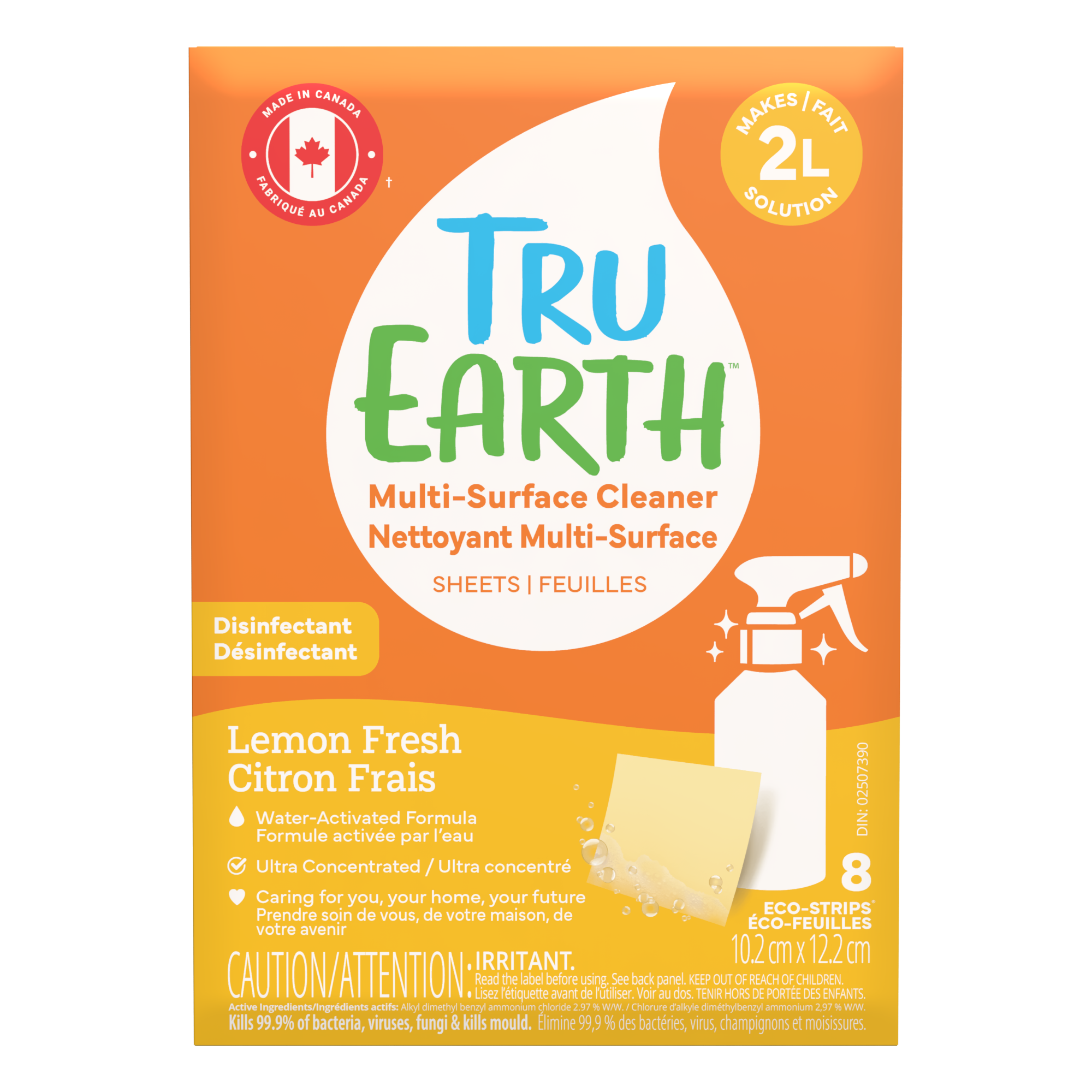 Nettoyant désinfectant multisurface Tru Earth