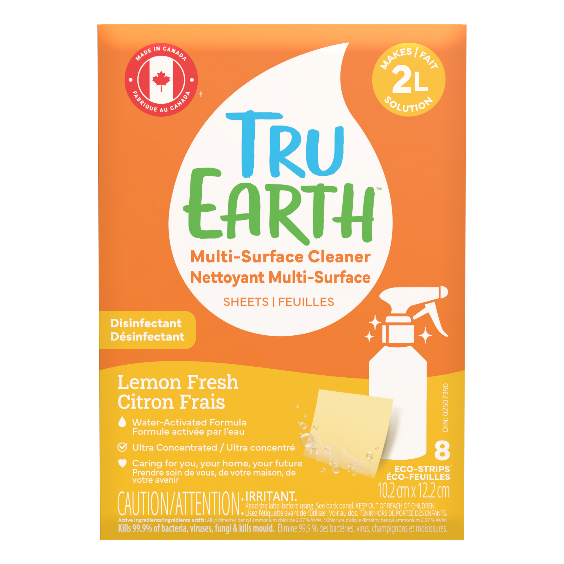 Nettoyant désinfectant multisurface Tru Earth