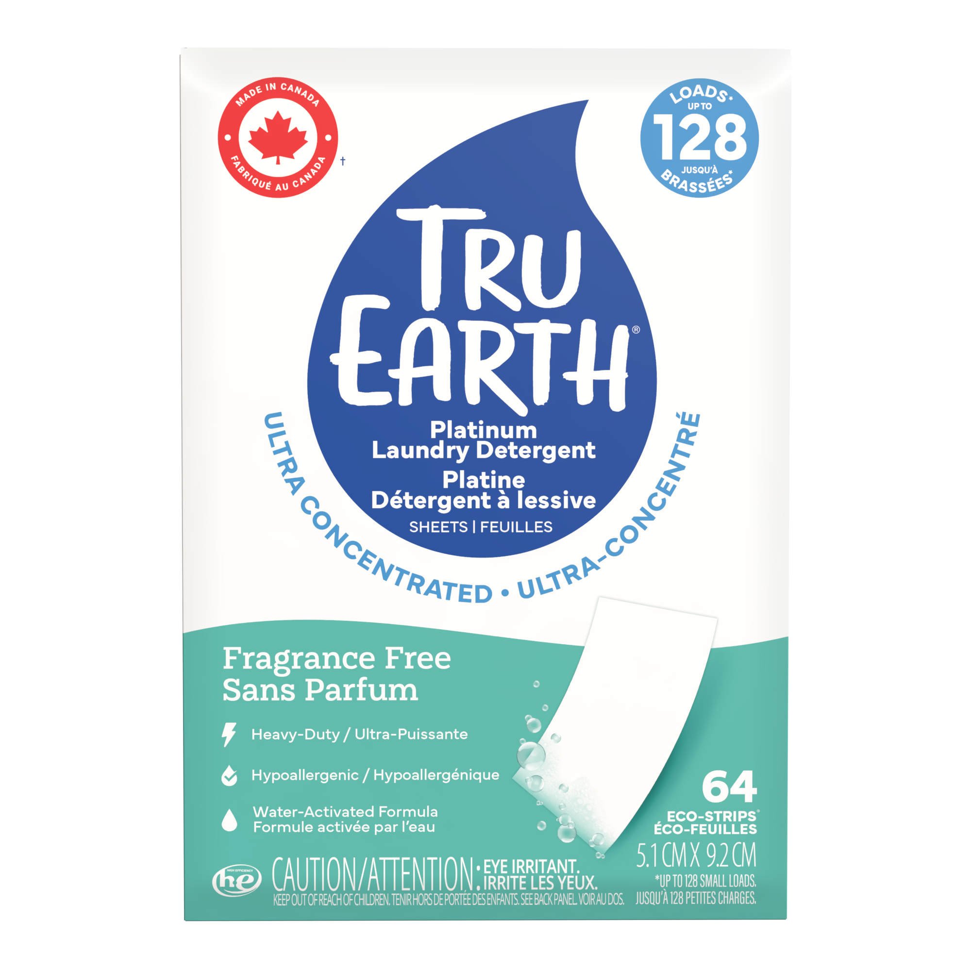 Détergent à lessive Tru Earth Platinum