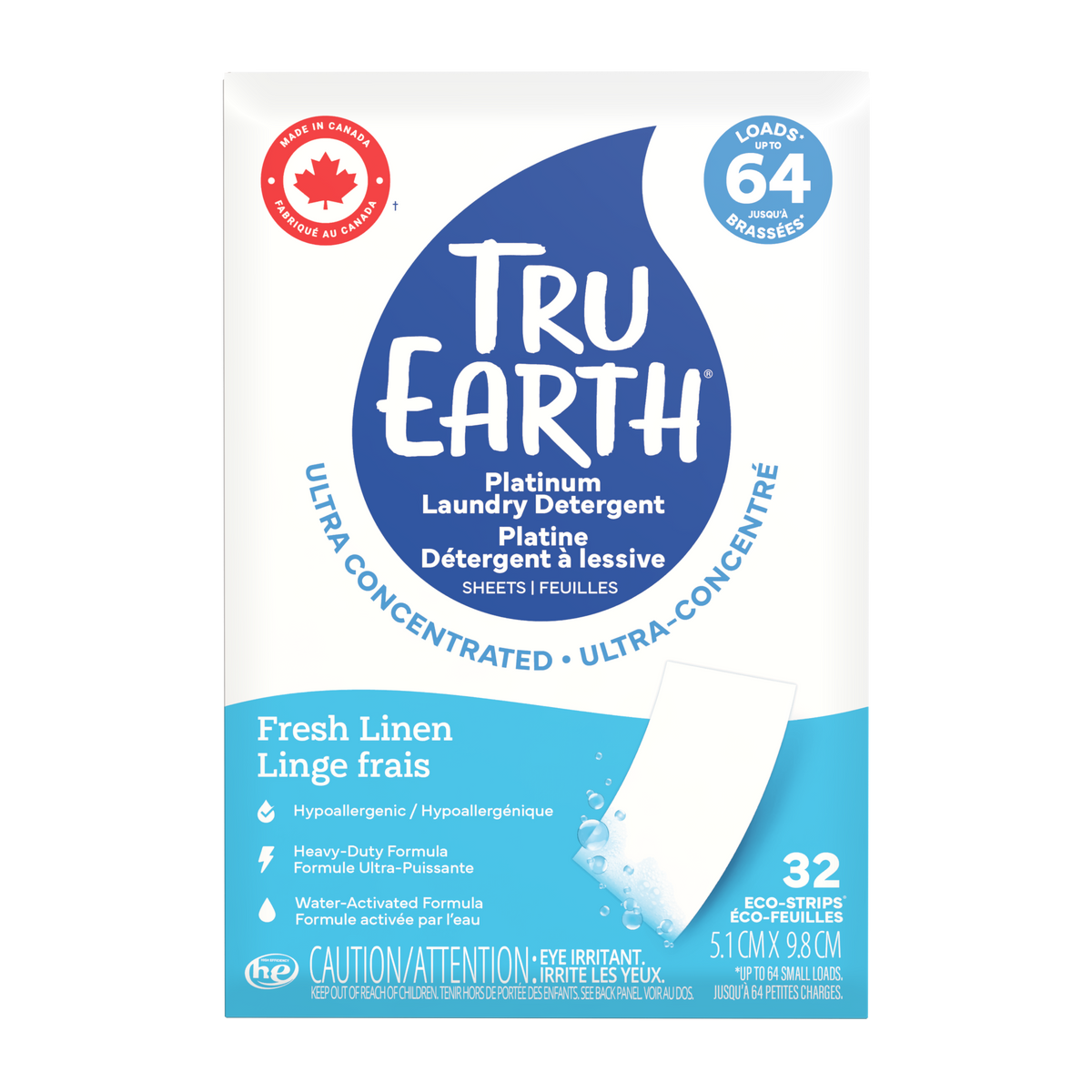 Tru Earth Platinum Laundry Detergent