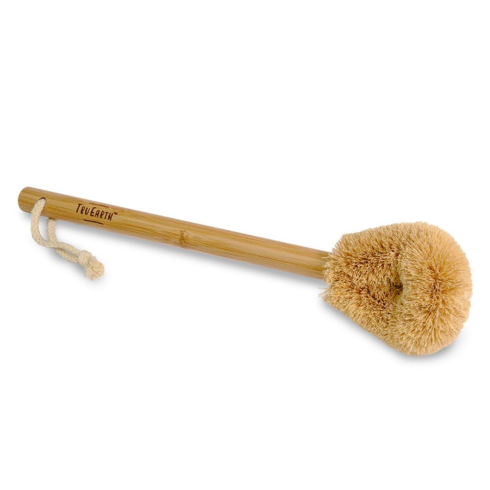 Coconut Bristle and Bamboo Handle Toilet Brush
