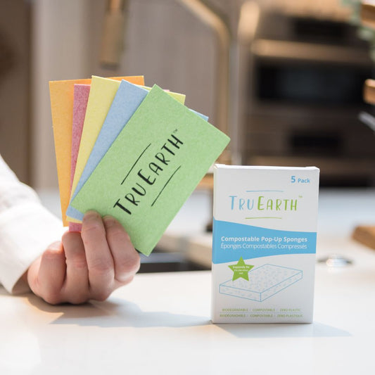 Compostable Pop-Up Sponges - 5 Pack