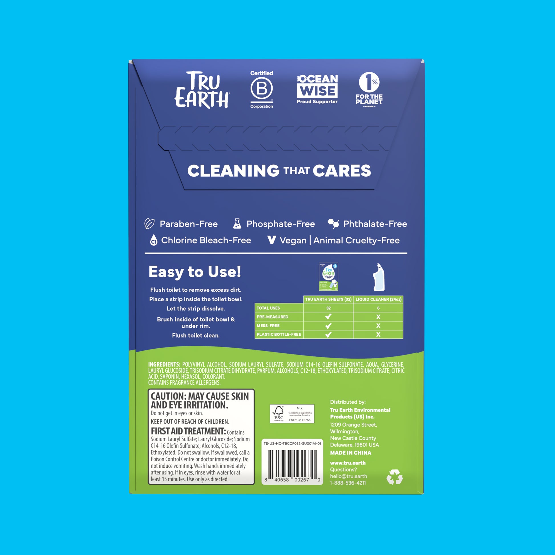 Tru Earth Toilet Bowl Cleaner