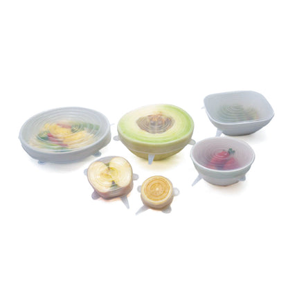 Stretch & Seal Silicone Lids - 6 Pack