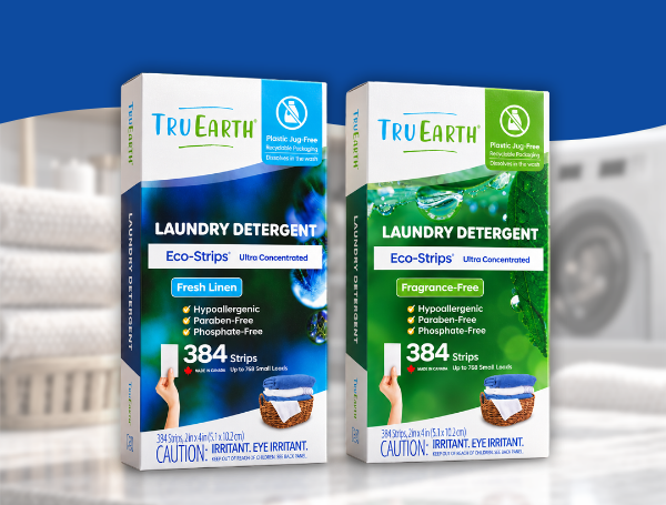 Tru Earth Laundry Detergent - 384 Strips