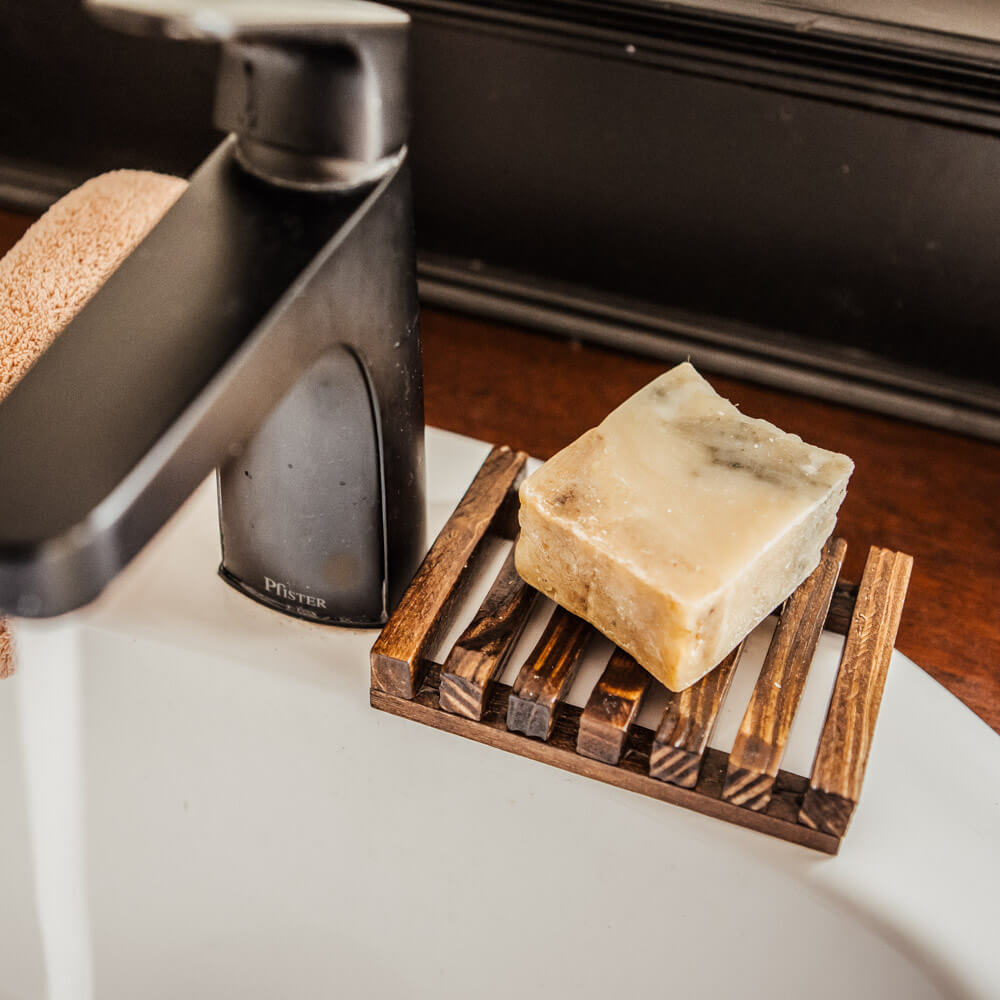 Bamboo Soap Dish Tray
